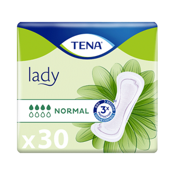 TENA Lady Normal, specjalistyczne podpaski, 30 sztuk