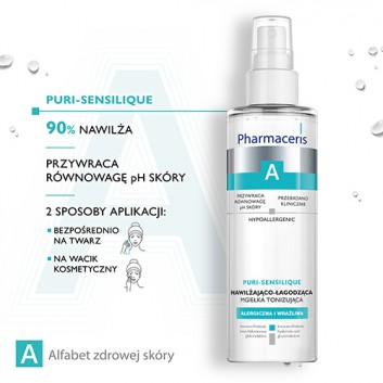 Pharmaceris A nawilżająco-łagodząca mgiełka tonizująca 200 ml