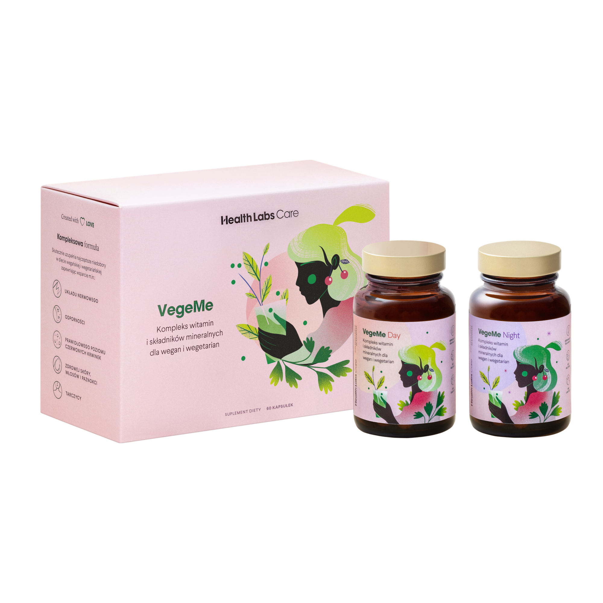 Health Labs Care, VegeMe, kapsułki, 60 sztuk