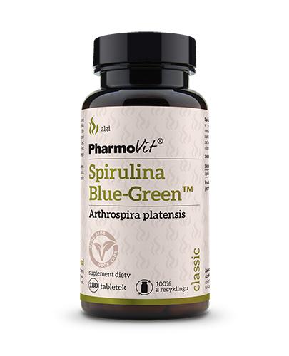 PharmoVit Spirulina Blue-Green, 180 tabl., cena, właściwości, skład zdjęcie