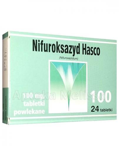 NIFUROKSAZYD 100 Hasco - 24 tabl. zdjęcie