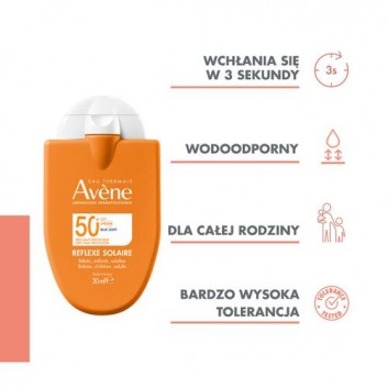 Avene Sun Refleks słoneczny SPF50+ 30 ml