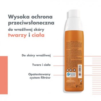 AVENE Bardzo wysoka ochrona przeciwsłoneczna Spray SPF30, 200 ml