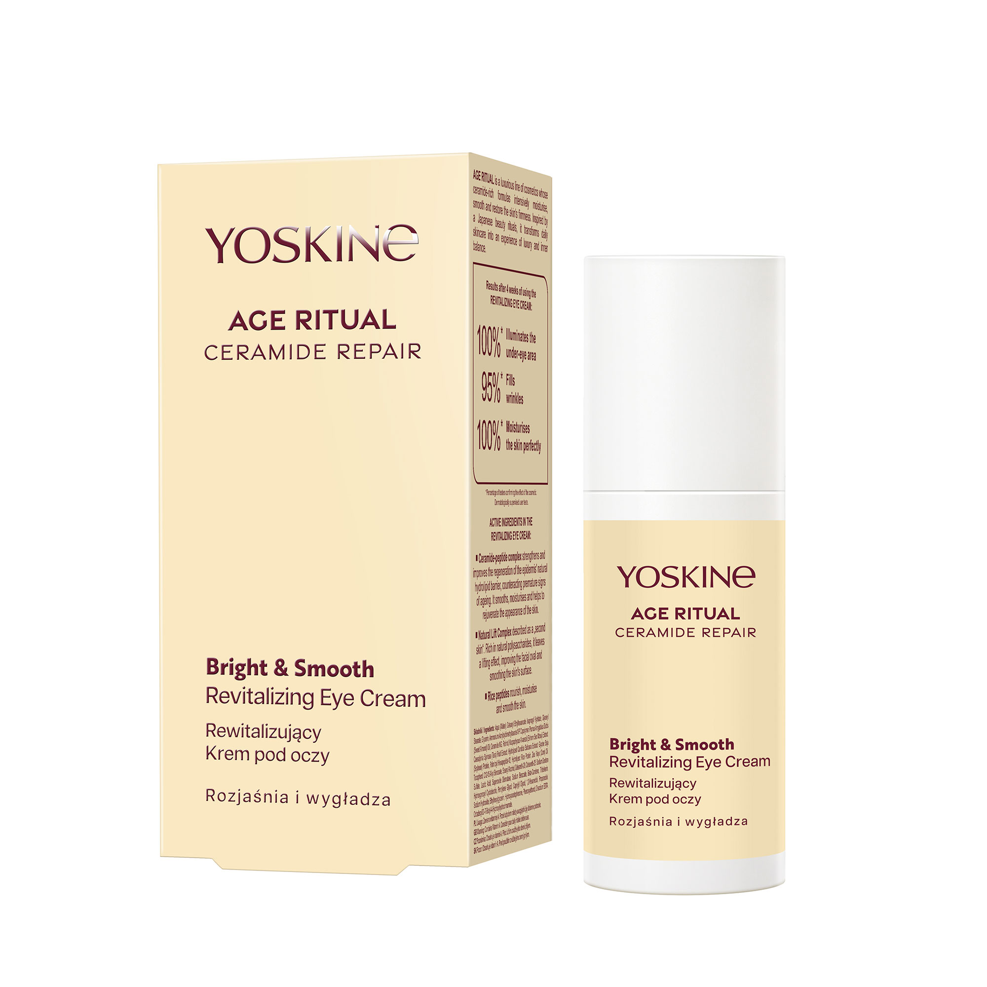 Yoskine Age Ritual, rewitalizujący krem pod oczy, 30 ml zdjęcie