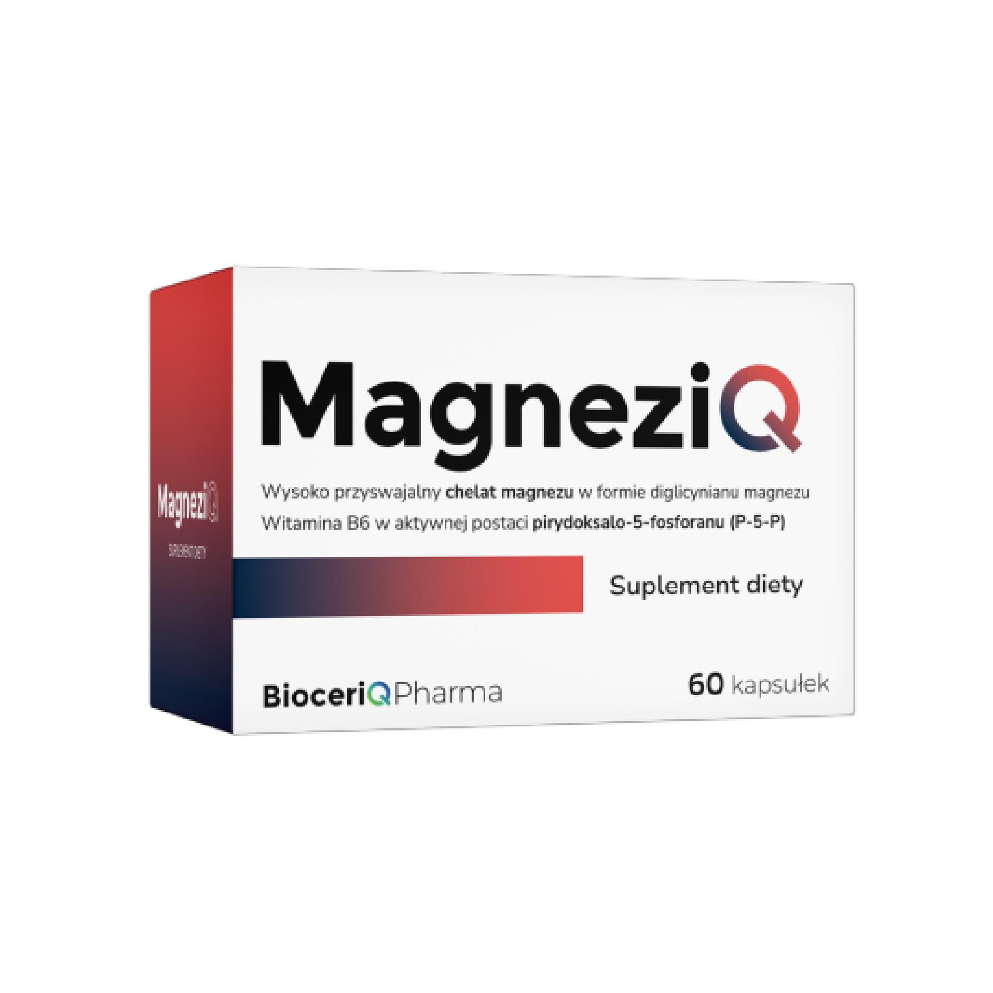 BioceriQ Pharma MagneziQ, kapsułki, 60 sztuk zdjęcie