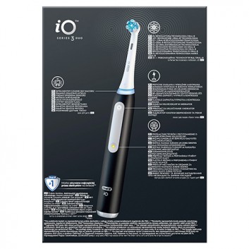 Oral-B iO 3 Black & Blue Szczoteczka elektryczna, 2 sztuki
