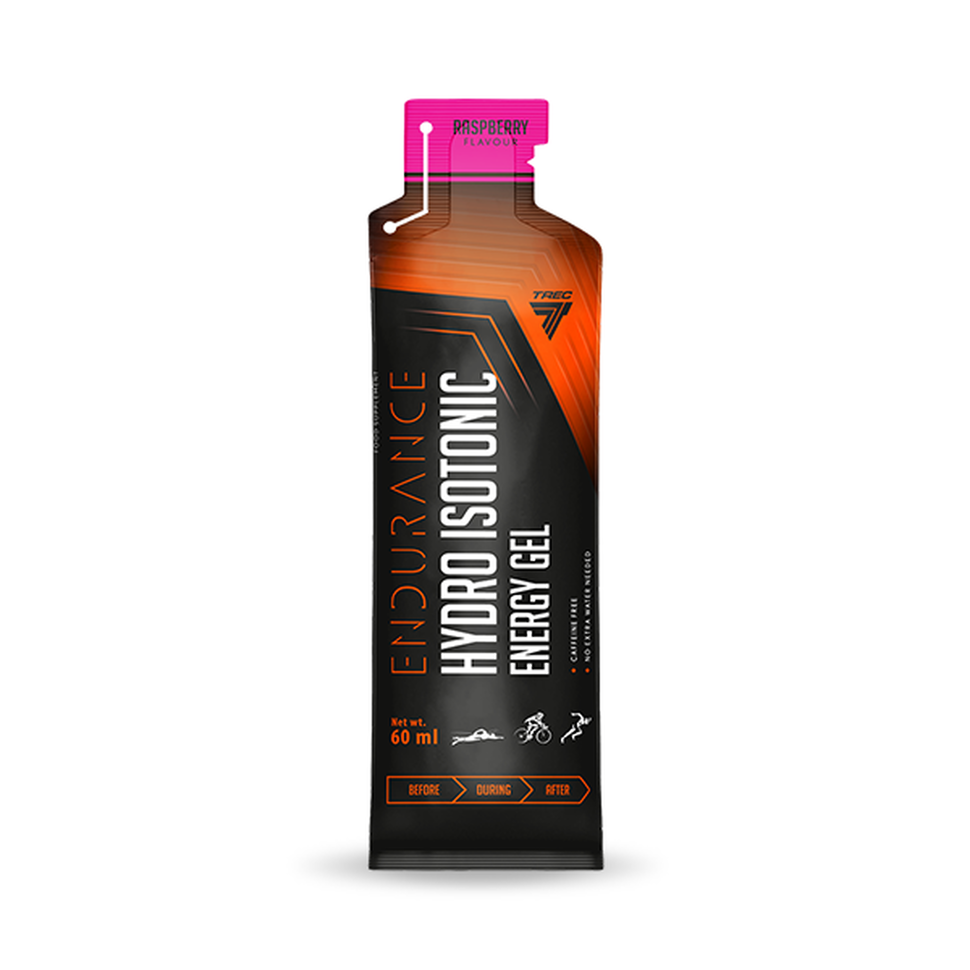 Trec Endurtance Hydro Isotonic Energy Gel Raspberry, płyn, 60 ml zdjęcie