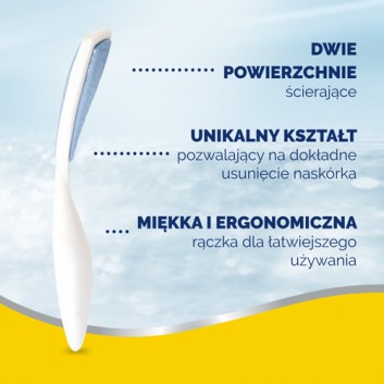 Scholl pilnik dwustronny wygładzający do stóp 1 sztuka