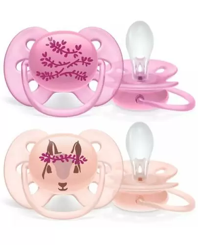 Avent Philips Ultra Soft smoczek ortodontyczny 6-18m 2 sztuki [SCF223/04] zdjęcie
