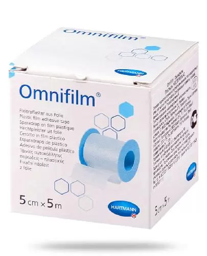 Hartmann Omnifilm przylepiec mocujący z folii 5cm x 5m 1 sztuka zdjęcie