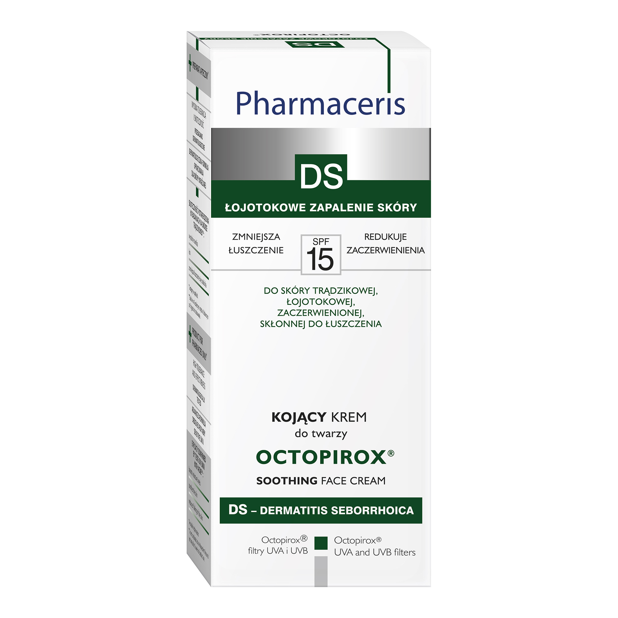 Pharmaceris DS Octopirox kojący krem do twarzy SPF 15 30 ml zdjęcie