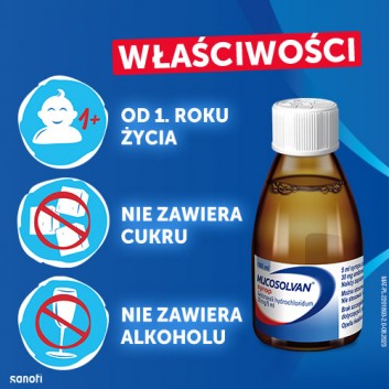 MUCOSOLVAN Syrop na kaszel, 100 ml