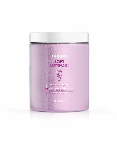 Nappa Soft Comfort Sól do moczenia stóp lawendowe odprężenie 1,25 kg zdjęcie