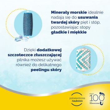 SCHOLL Elektroniczny pilnik do stóp, 1 sztuka