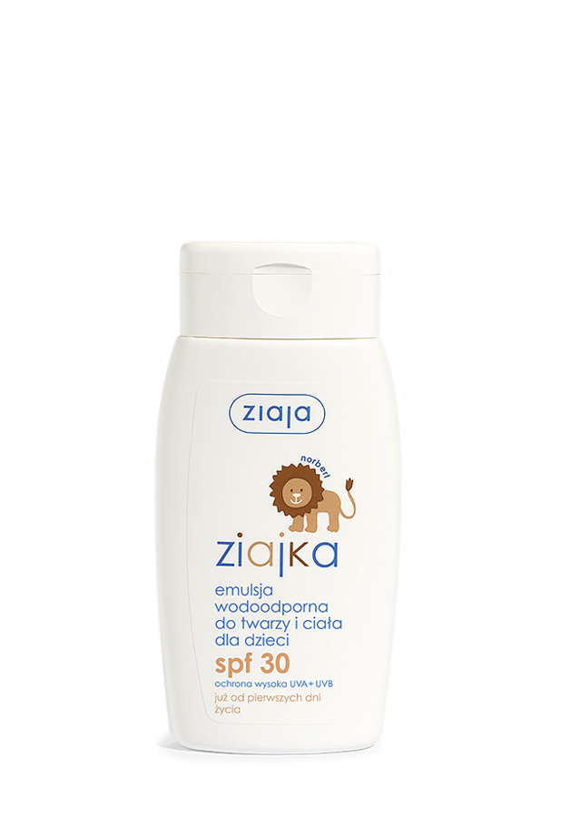 Ziaja Ziajka słoneczna emulsja dla dzieci SPF30 125 ml zdjęcie