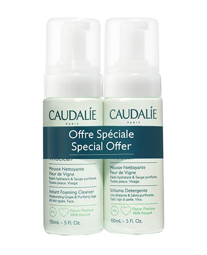 Caudalie Vinoclean Pianka oczyszczająca, 2 x 150 ml  zdjęcie