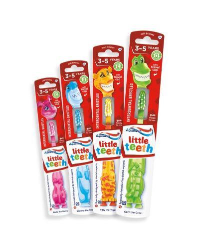 Aquafresh Little Teeth Psi Patrol szczoteczka do zębów dla dzieci 3-5 lat, 1 sztuka zdjęcie