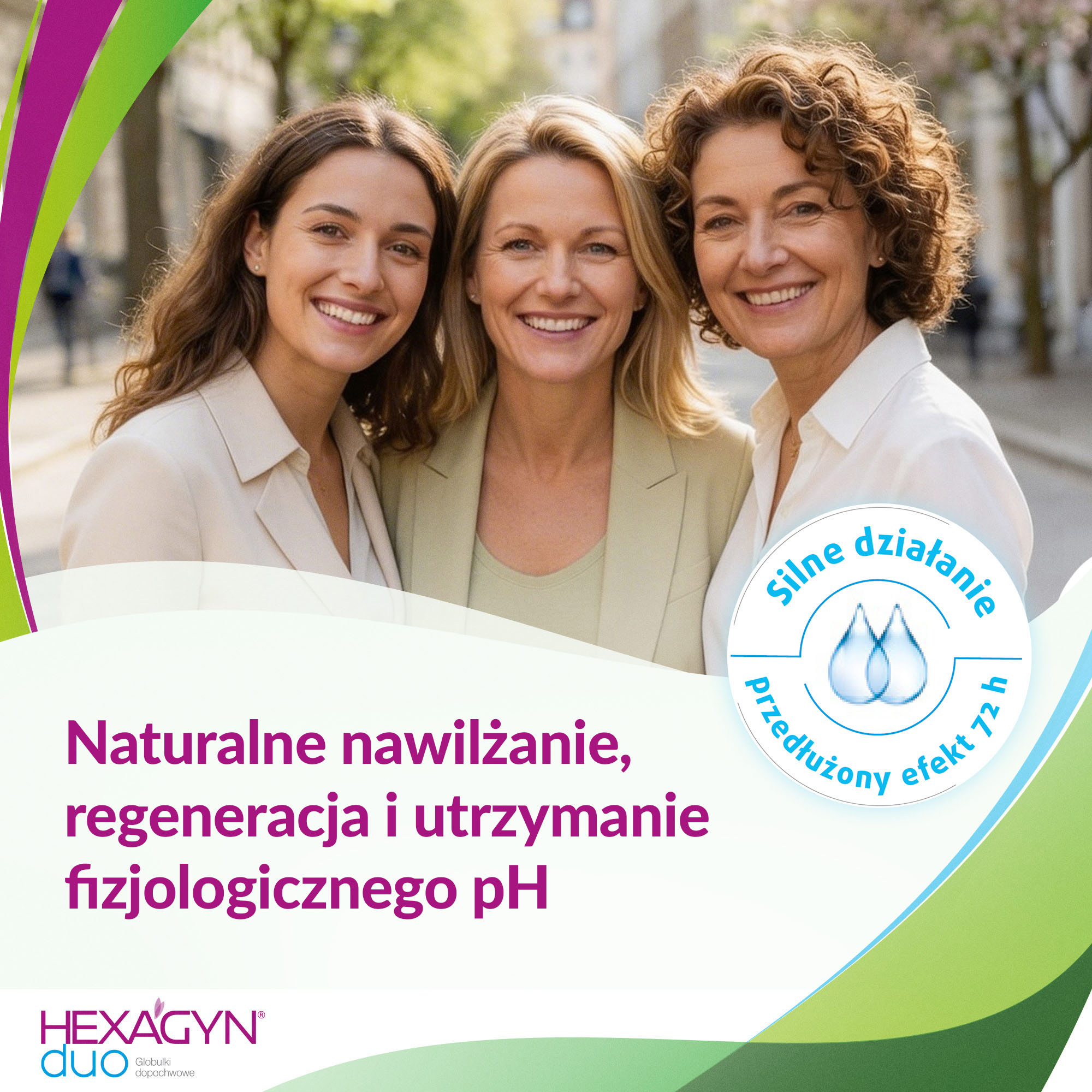 Hexagyn Duo Globulki dopochwowe, 10 sztuk