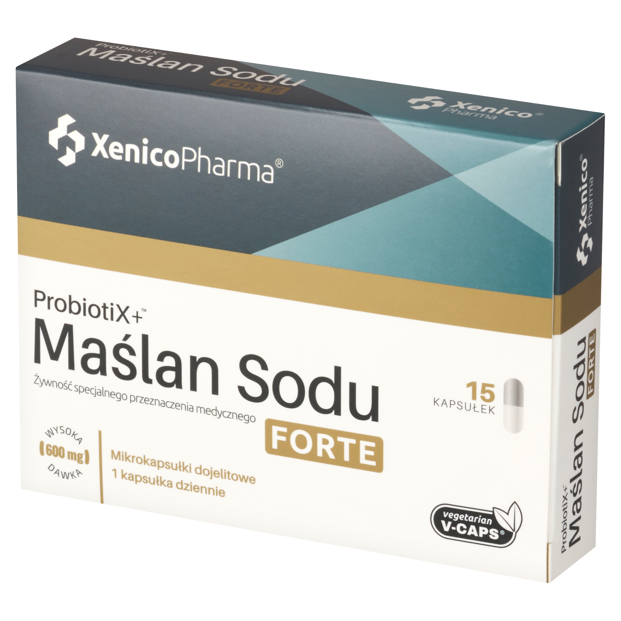 ProbiotiX+ Maślan Sodu Forte, 15 kapsułek