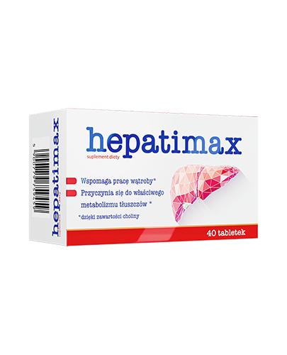 Hepatimax, 40 tabletek zdjęcie