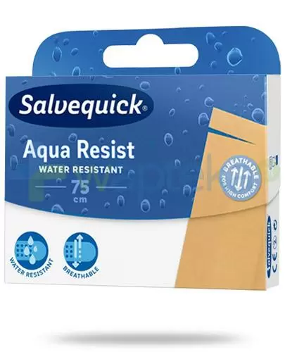 Salvequick Aqua Resist plaster 75cm x 6cm 1 sztuka zdjęcie