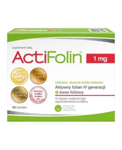 Actifolin 1 mg 60 tabletek zdjęcie