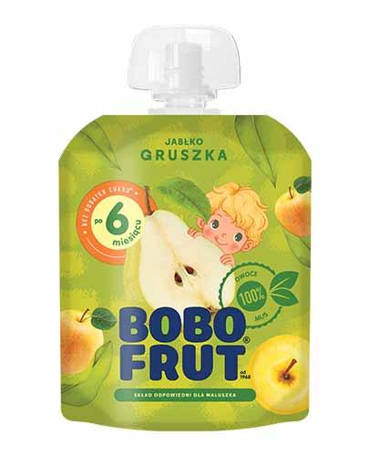 Bobo Frut Deserek jabłko gruszka po 6 m-cu 90 g zdjęcie