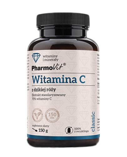 Pharmovit Naturalna Witamina C z dzikiej róży, 150 g, cena, opinie, wskazania zdjęcie