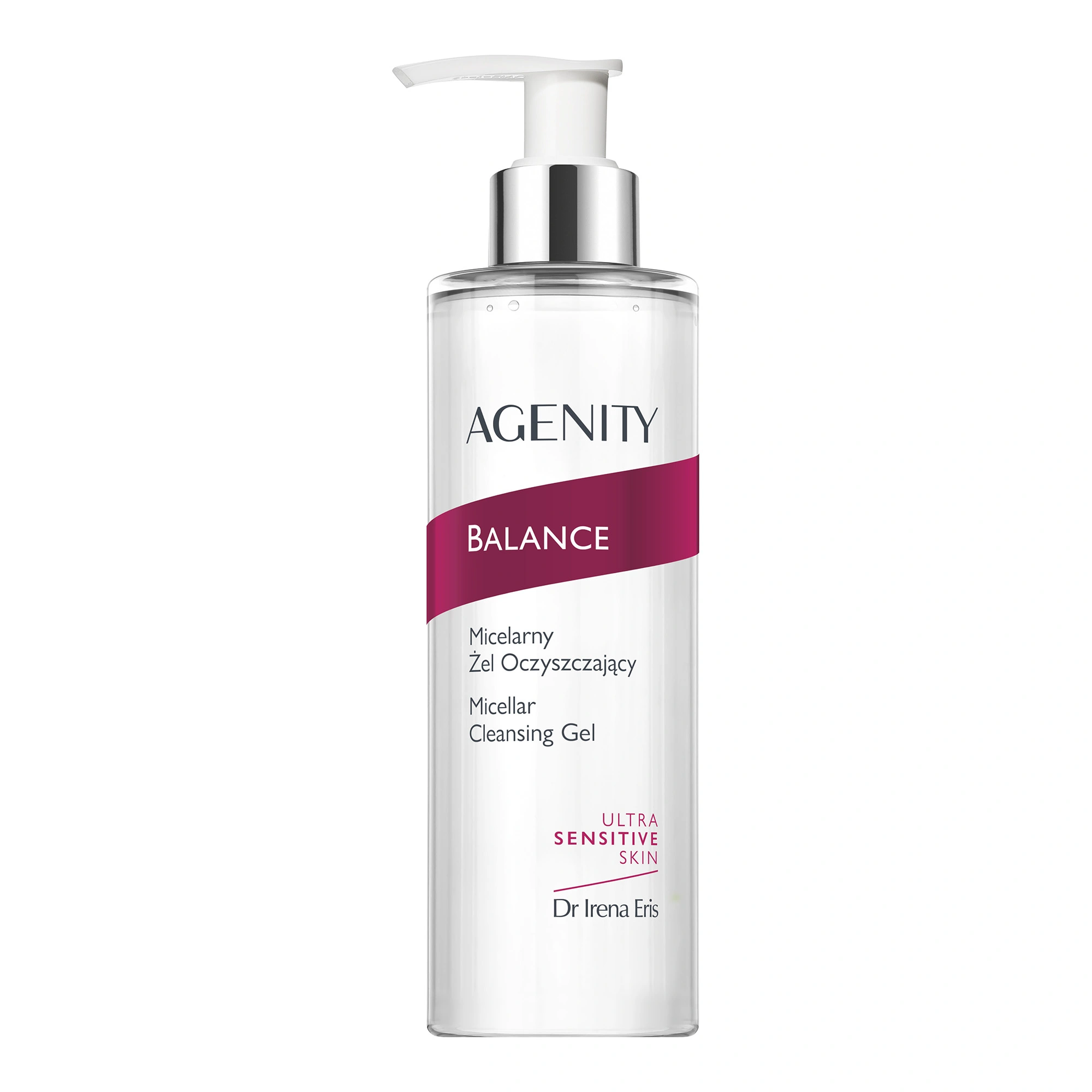 Agenity Balance, Żel micelarny oczyszczający do każdego rodzaju skóry, 190 ml zdjęcie