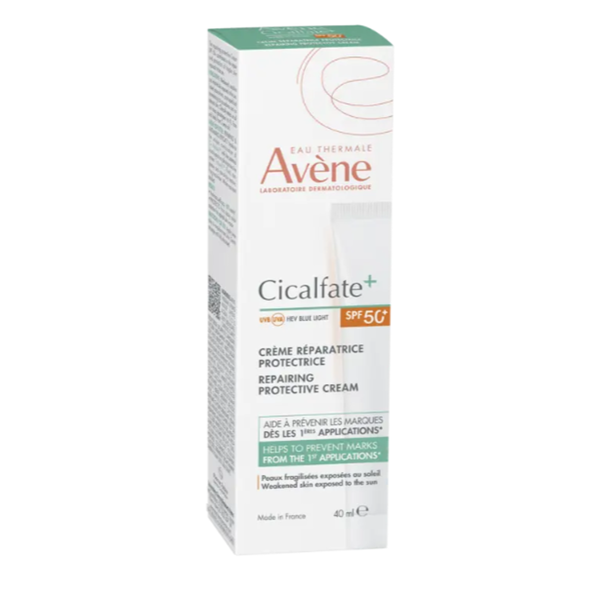 Avene Cicalfate+ Regenerujący krem ochronny SPF 50+, 40 ml zdjęcie