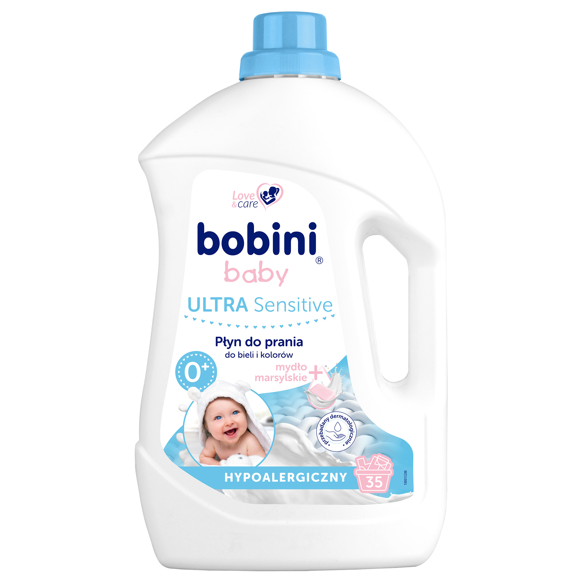 Bobini Baby płyn do prania do bieli i kolorów, 2,5 l zdjęcie