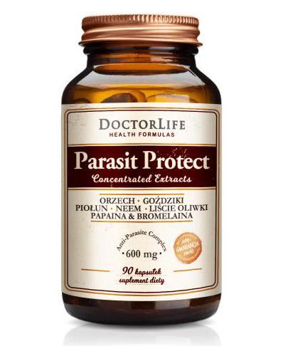 DOCTOR LIFE Parasit Protect 600 mg - 90 kaps. zdjęcie