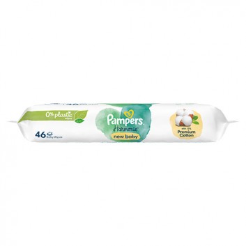 Pampers Harmonie New Baby chusteczki pielęgnacyjne 46 sztuk
