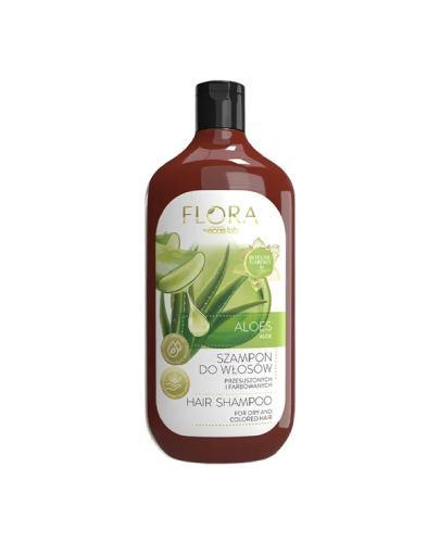 Flora Szampon do włosów przesuszonych i farbowanych Aloes, 500 ml zdjęcie