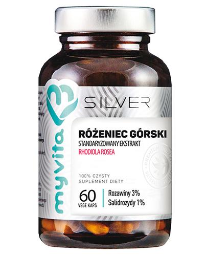 MyVita Silver Różeniec górski - 60 kaps. - cena, opinie, dawkowanie zdjęcie