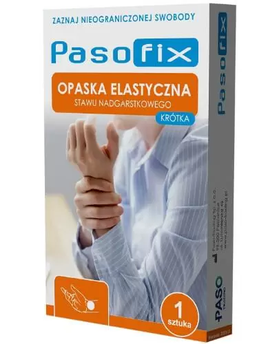 Pasofix opaska elastyczna stawu nadgarstkowego krótka rozmiar S zdjęcie