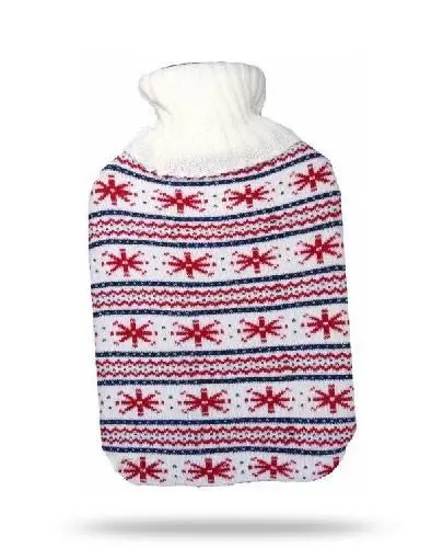 OptiTherm Termofor PCV 2 litry z pokrowcem dzianina 1 sztuka zdjęcie