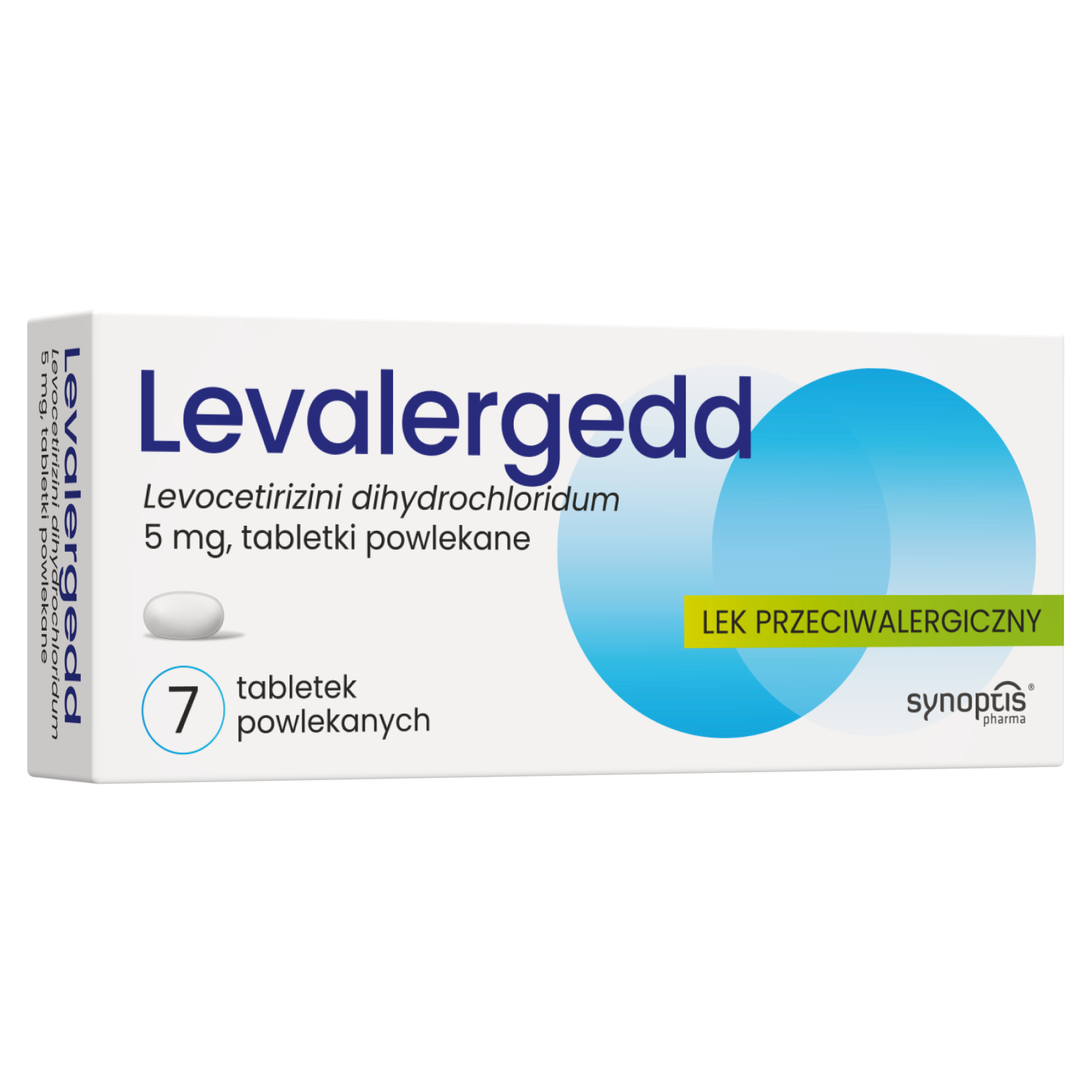 Levalergedd 5 mg 7 tabletek powlekanych zdjęcie
