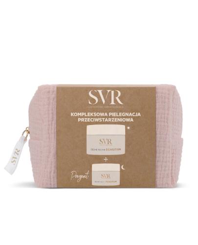 SVR DENSITIUM Set Crème Riche, 50 ml, Baume Nuit, 15 ml, Kosmetyczka różowa, 1 sztuka zdjęcie