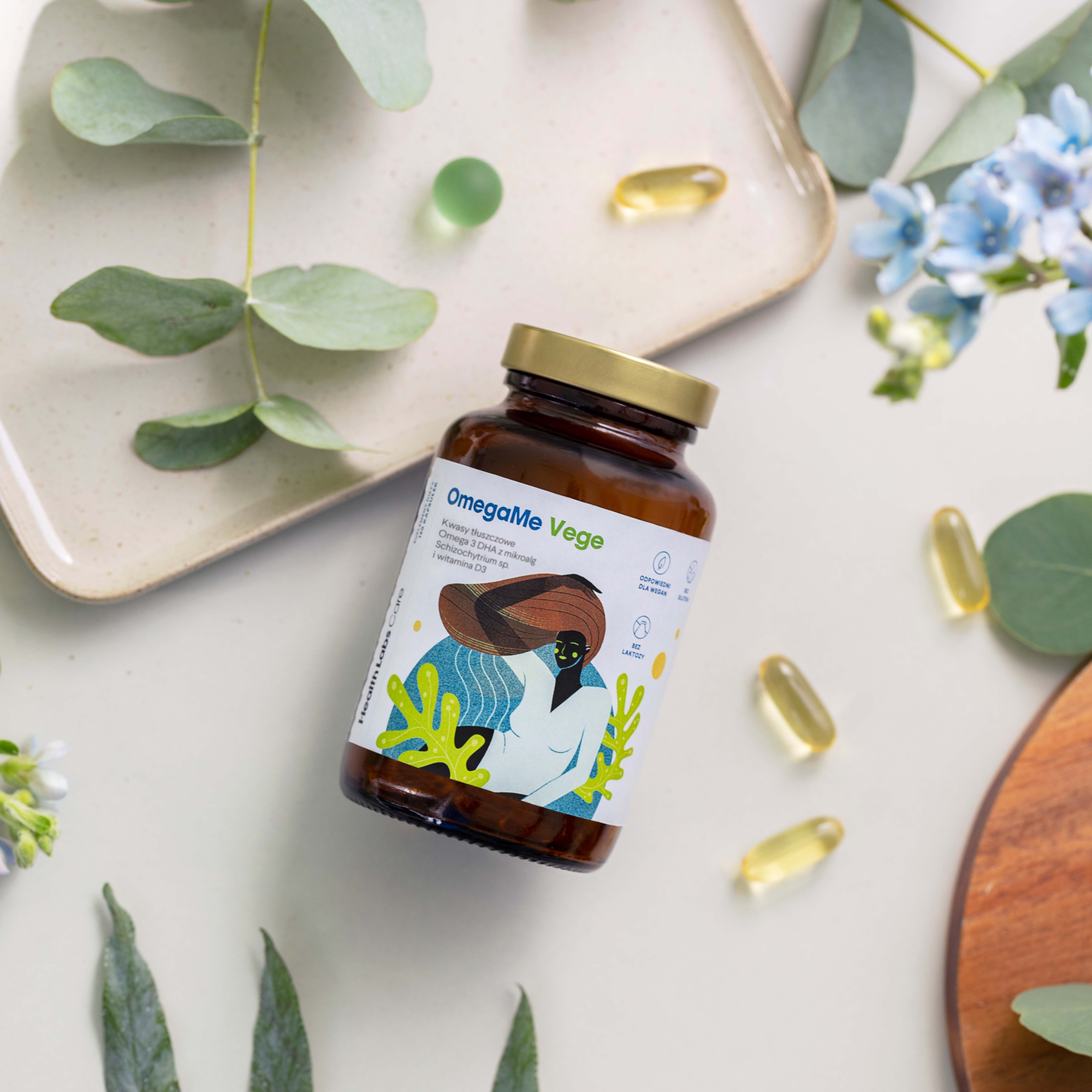 Health Labs Care, OmegaMe Vege, kapsułki, 60 sztuk