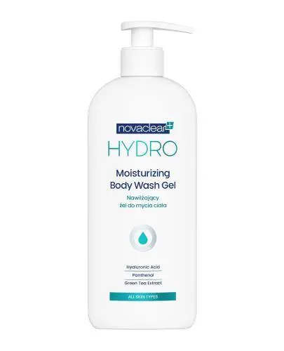Novaclear Hydro, Żel do mycia ciała nawilżający, 500 ml zdjęcie