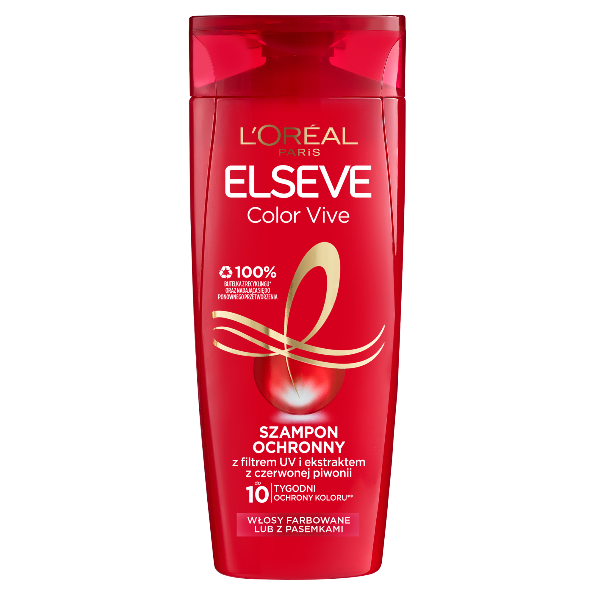 L'oreal Paris Elseve Color Vive Szampon ochronny włosy farbowane lub z pasemkami - 400 ml - cena, opinie, właściwości zdjęcie