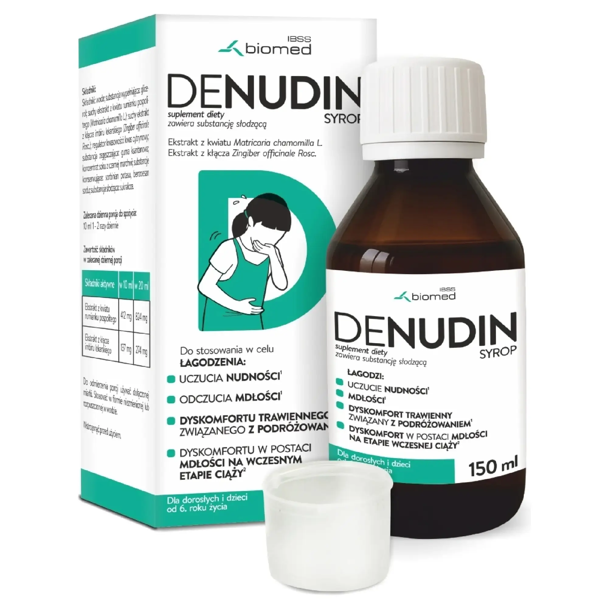 Biomed Denudin, syrop, 150 ml zdjęcie
