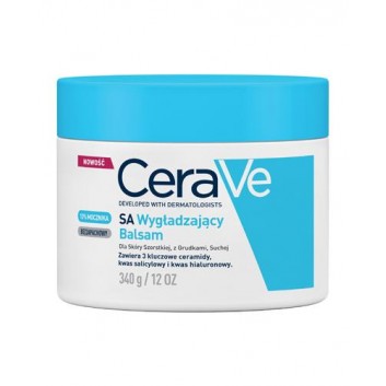 CeraVe SA, wygładzający balsam do skóry suchej, 340 g