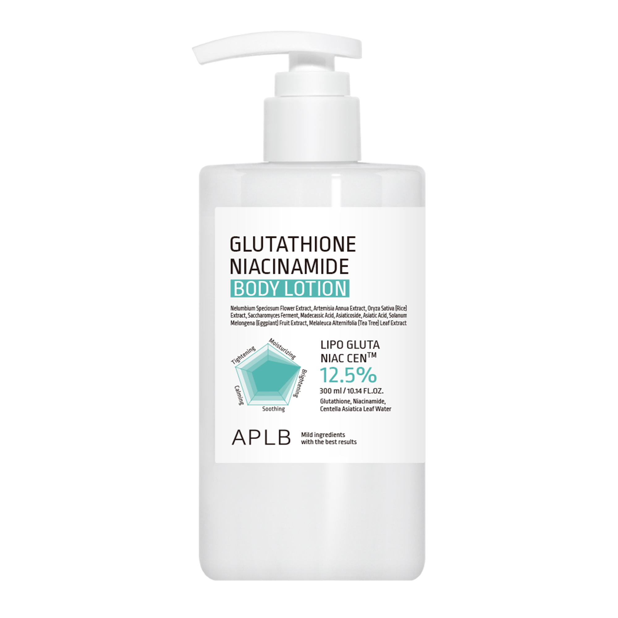 APLB Glutathione Niacinamide Body Lotion Balsam do ciała z niacynamidem, 300 ml zdjęcie