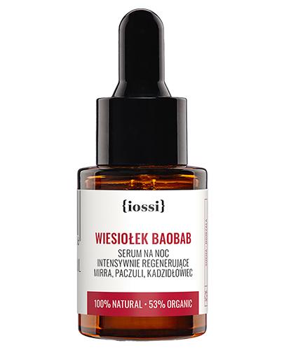 Iossi Wiesiołek Baobab Serum na noc intensywnie regenerujące Mirra, paczuli, kadzidłowiec, 10 ml zdjęcie