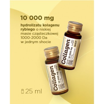 Olimp Collagen shot o smaku ananasowym 25 ml