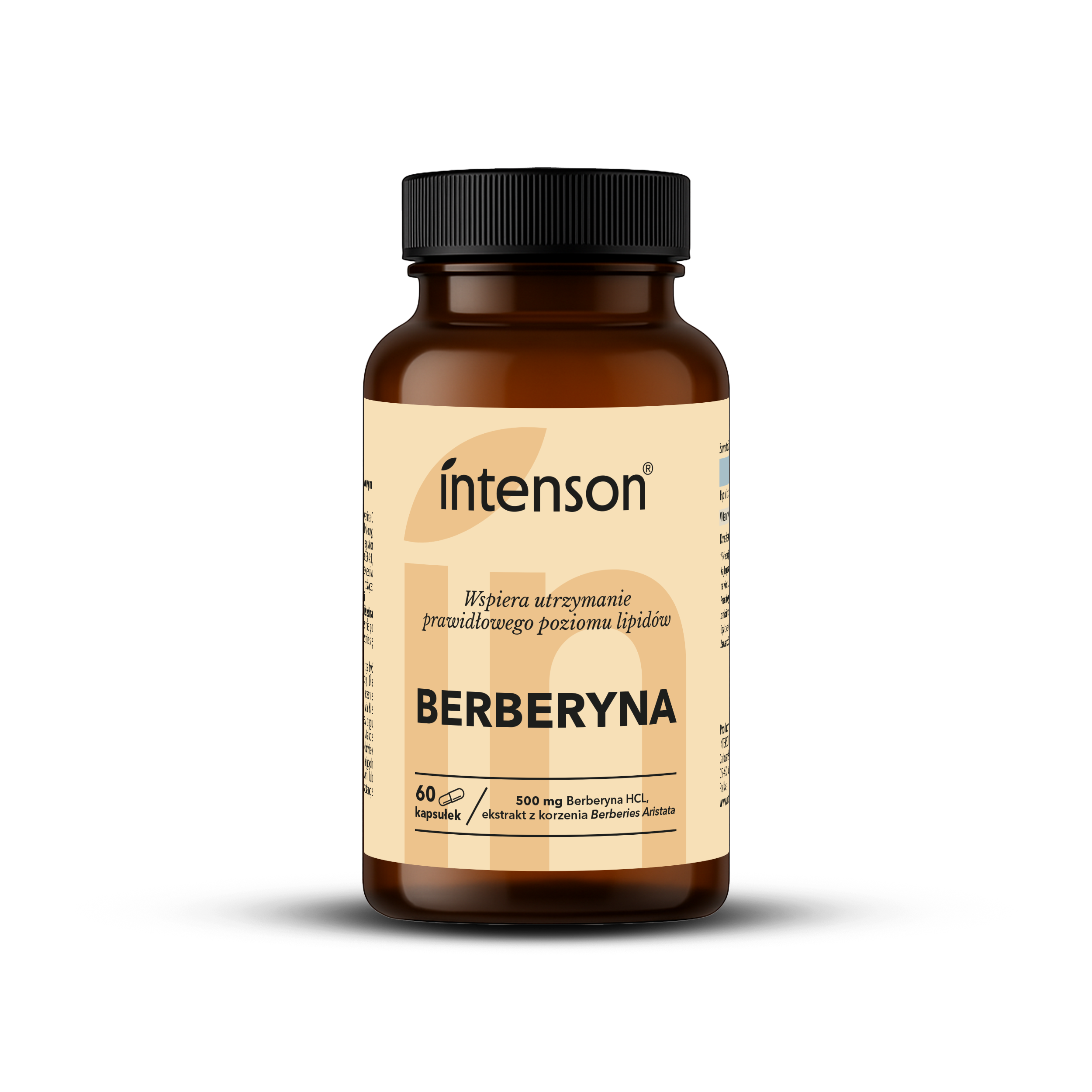 Intenson Berberyna HCL 60 kapsułek