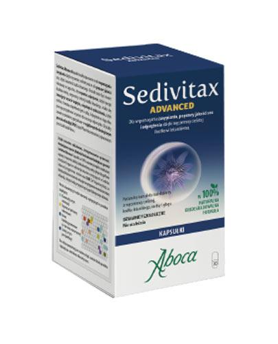 Aboca Sedivitax Advanced, 30 kaps. cena, opinie, stosowanie zdjęcie