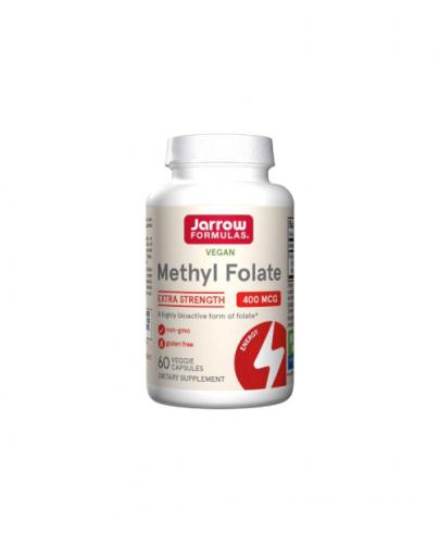 JARROW FORMULAS Methyl folate 400 mcg, kapsułki, 60 sztuk zdjęcie